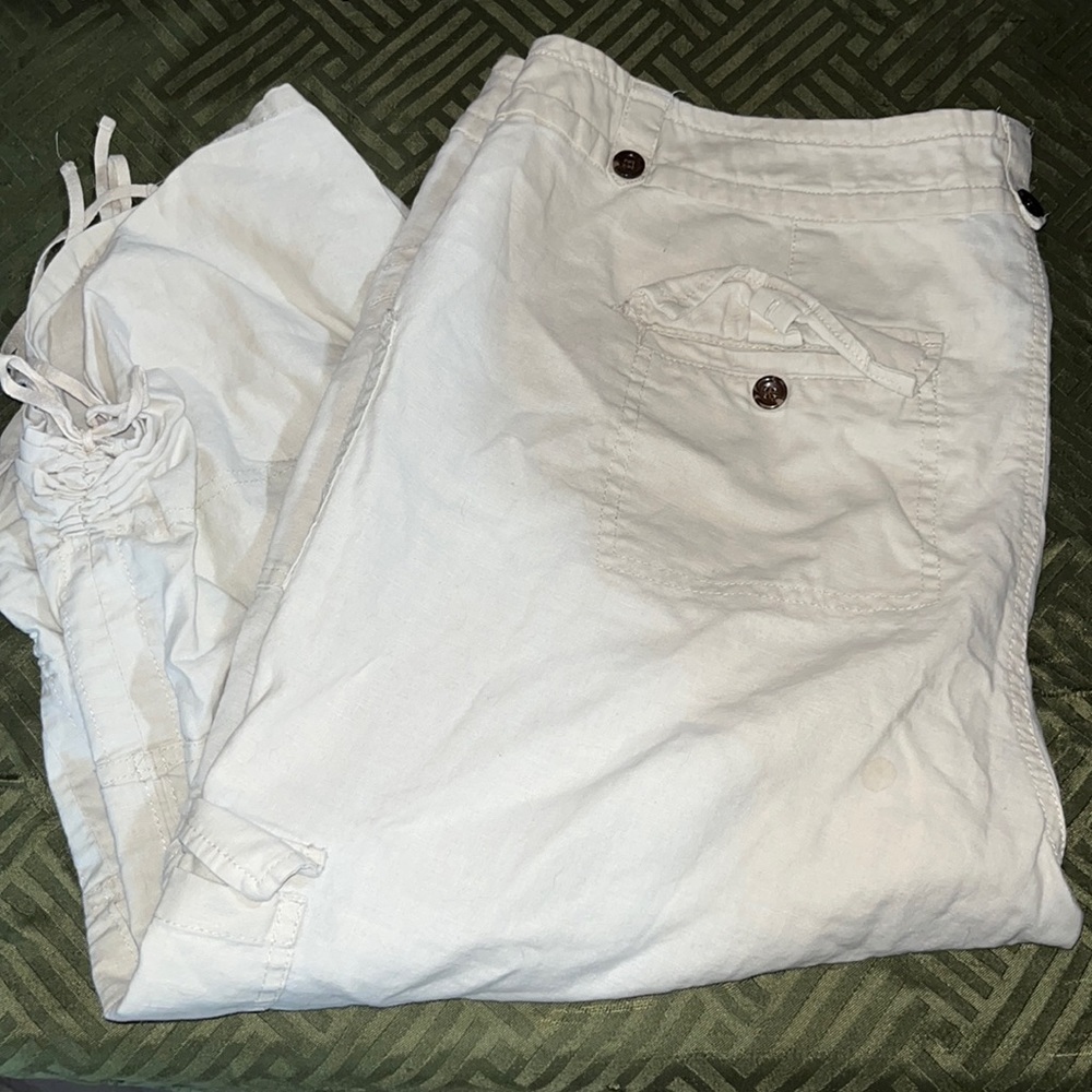 Lane Bryant Cargo Khaki Capri